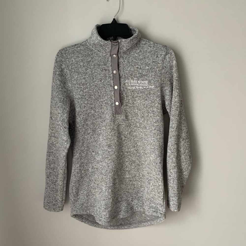 Bay state physical therapy fleece half button up